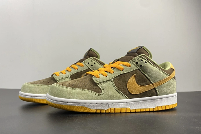 1179 Nike Dunk Low Dusty Olive DH5360- Sophisticated 1085