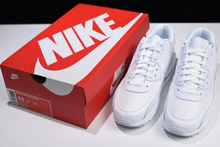 Elegant 1499 Nike Air Max 90 Essential | White  537384- 1367