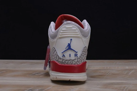 3229 AIR JORDAN 3 RETRO "CHARITY GAME" sail red mens 136064- Bright 464