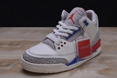 3229 AIR JORDAN 3 RETRO "CHARITY GAME" sail red mens 136064- Bright 464