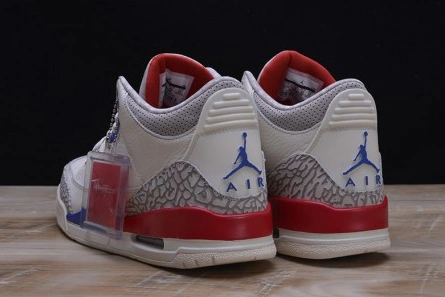 3229 AIR JORDAN 3 RETRO "CHARITY GAME" sail red mens 136064- Bright 464