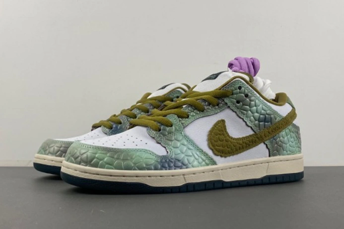 5040 Nike SB Dunk Low Alexis Sablone Chameleon  HJ3386- Breathable 921