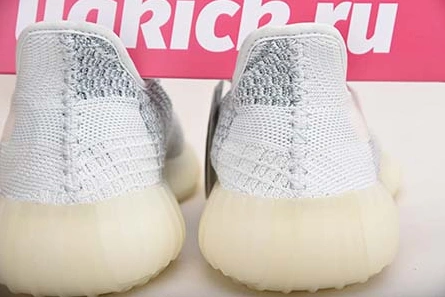 EyeCatching 9316 ADIDAS YEEZY BOOST 350 V2 CLOUD WHITE REFLECTIVE FW 1772