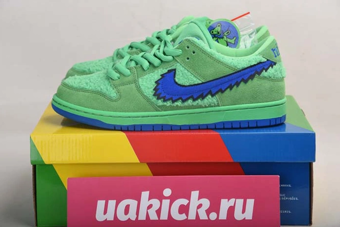 TopPick Dead x Nike SB Dunk Low“ Green Bear” CJ5378-300 1141