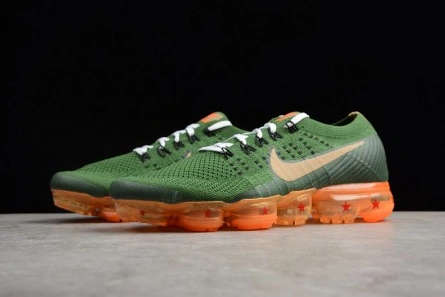Dragon Ball Super x Nike Air VaporMax Flyknit 2018 Dark Green Light Brown mens AA3858-101 Vibrant 1500