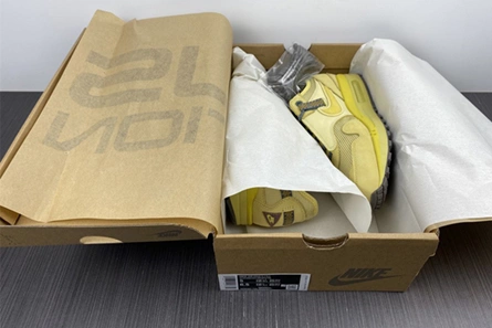 Flexible 1442 Nike Air Max 1 Travis Scott Cactus Jack Saturn Gold DO9392- 1303
