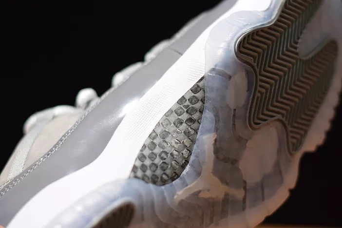 Popular 3174 Air Jordan 11 Low Cool Grey 528895- 721