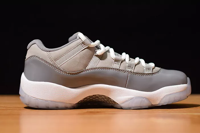 Popular 3174 Air Jordan 11 Low Cool Grey 528895- 721