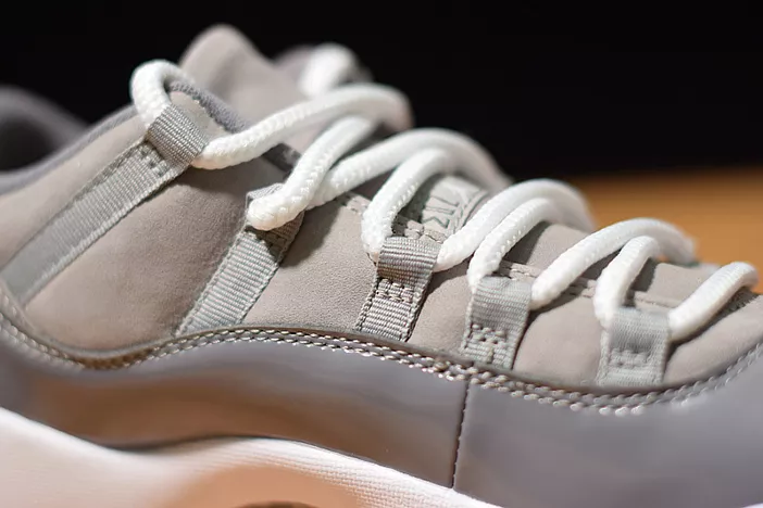 Popular 3174 Air Jordan 11 Low Cool Grey 528895- 721