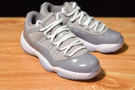 Popular 3174 Air Jordan 11 Low Cool Grey 528895- 721