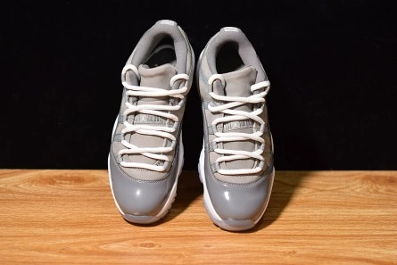 Popular 3174 Air Jordan 11 Low Cool Grey 528895- 721