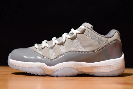 Popular 3174 Air Jordan 11 Low Cool Grey 528895- 721
