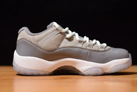 Popular 3174 Air Jordan 11 Low Cool Grey 528895- 721