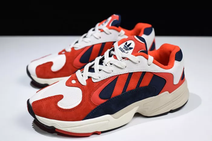 4351 adidas Yung 1 Navy Red White B Bright 1930