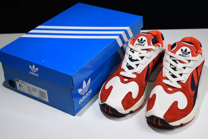 4351 adidas Yung 1 Navy Red White B Bright 1930