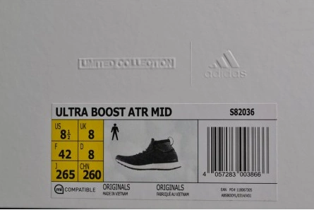 4888 Adidas Ultra Boost ATR Mid Primeknit  mens S Classic 1932