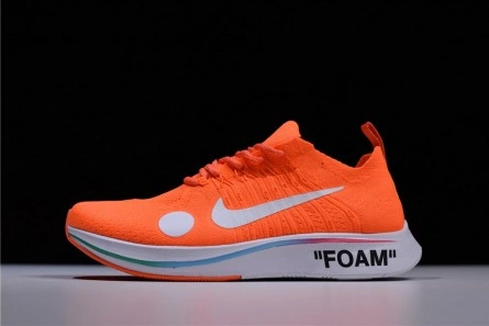 Trendy 5093 Nike x Off-White Zoom Fly Mercurial Flyknit Total Orange MENS AO2115- 1966