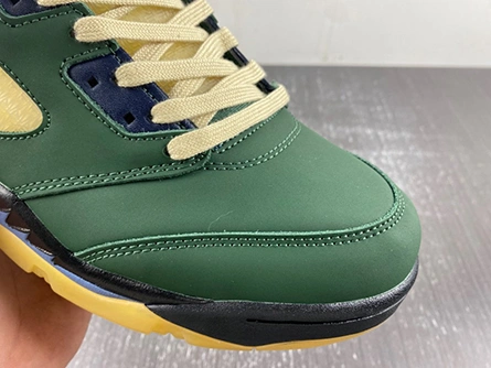 Unique 5128 Air Jordan 5 "Navy Green” FZ5758- 553