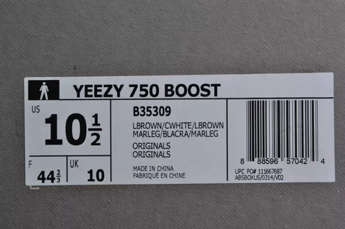 6408 Kanye West x adidas Yeezy 750 Boost Grey B Breathable 1774