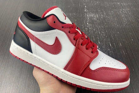 TopPick 7655 Jordan 1 Low Reverse Black Toe (W)  DC0774- 135