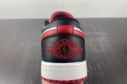TopPick 7655 Jordan 1 Low Reverse Black Toe (W)  DC0774- 135