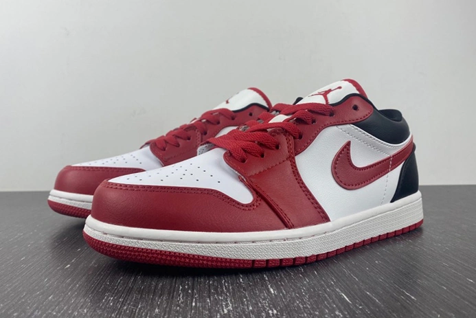 TopPick 7655 Jordan 1 Low Reverse Black Toe (W)  DC0774- 135