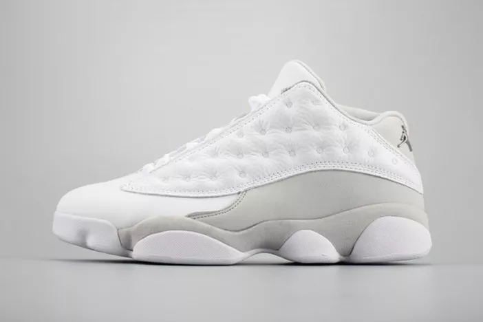 Elegant 9097 Jordan 13 Retro Low Pure Platinum 310810- 818