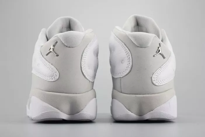 Elegant 9097 Jordan 13 Retro Low Pure Platinum 310810- 818