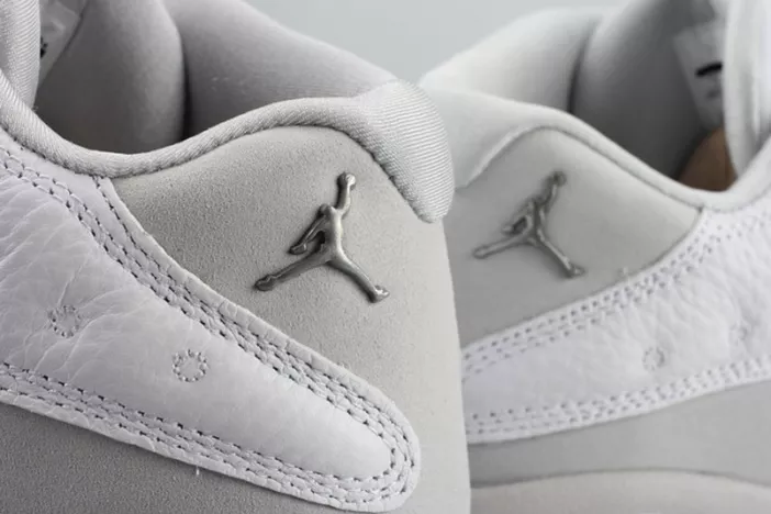 Elegant 9097 Jordan 13 Retro Low Pure Platinum 310810- 818