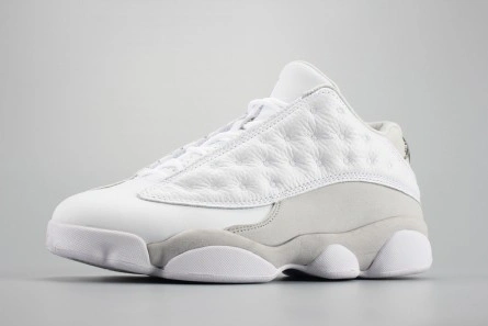 Elegant 9097 Jordan 13 Retro Low Pure Platinum 310810- 818