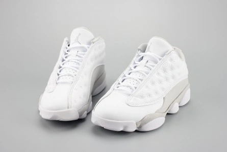Elegant 9097 Jordan 13 Retro Low Pure Platinum 310810- 818