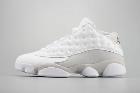 Elegant 9097 Jordan 13 Retro Low Pure Platinum 310810- 818