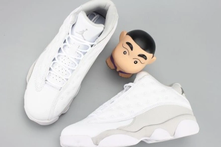 Elegant 9097 Jordan 13 Retro Low Pure Platinum 310810- 818