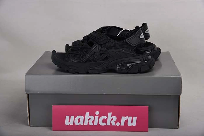 9301 Balenciaga Track Sandal 'Triple Black' 617542 W2CC1 StreetReady 2044