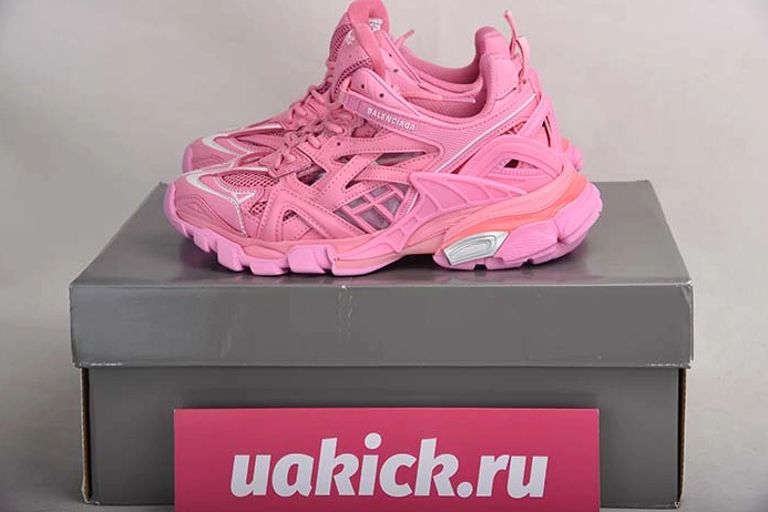 9539 BALENCIAGA SNEAKER UNI-MATTE FULL COLOR NOT WASH PINK 568615 W2GN5 Bright 2062