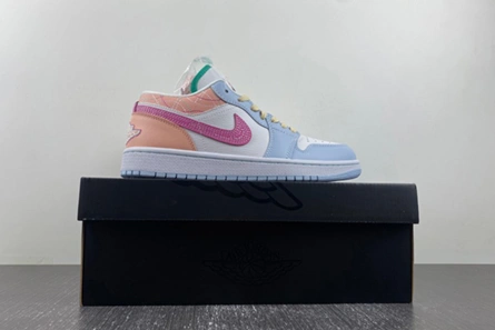 2574 Air Jordan 1 Low Sashiko “Multi-Color” FV3623- Resilient 75