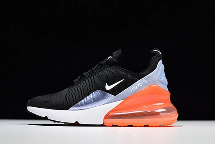 3506 Nike AIR MAX 270 black orange 943346 Classic 1448