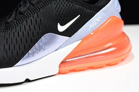 3506 Nike AIR MAX 270 black orange 943346 Classic 1448