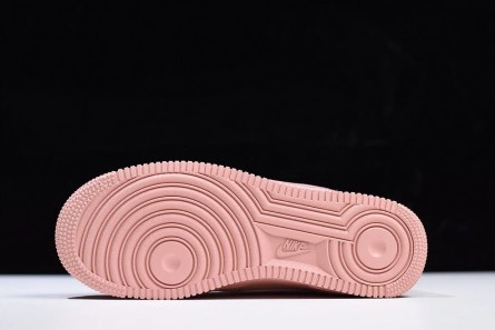 Minimalist 4125 Nike  Air Force 1 07 Suede Women Lifestyle Shoe Pink AA1117- 1247