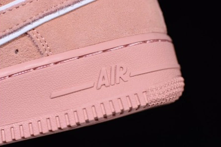 Minimalist 4125 Nike  Air Force 1 07 Suede Women Lifestyle Shoe Pink AA1117- 1247