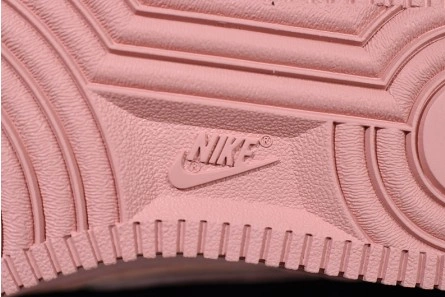 Minimalist 4125 Nike  Air Force 1 07 Suede Women Lifestyle Shoe Pink AA1117- 1247