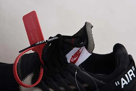 StreetReady 4418 OFF-WHITE x Nike Air Presto Black AA3830- 1660