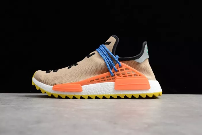 9339 ADIDAS mens Pharrell x NMD Trail 'Human Race' Pale Nude AC HighQuality 1802