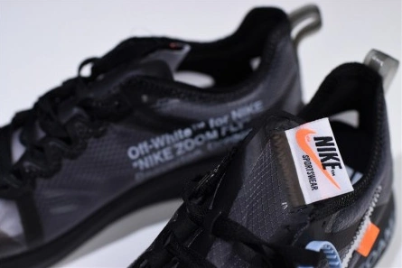 Comfortable 9424 Off-White Nike Zoom Fly Black AJ4588- 1967
