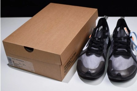 Comfortable 9424 Off-White Nike Zoom Fly Black AJ4588- 1967