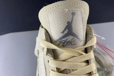 5606 Off-White x Air Jordan 4 “Sail”- CV9388- Fashionable 589