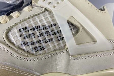 5606 Off-White x Air Jordan 4 “Sail”- CV9388- Fashionable 589