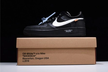737 Off-White Nike Air Force 1 Black AO4606- Stylish 1978