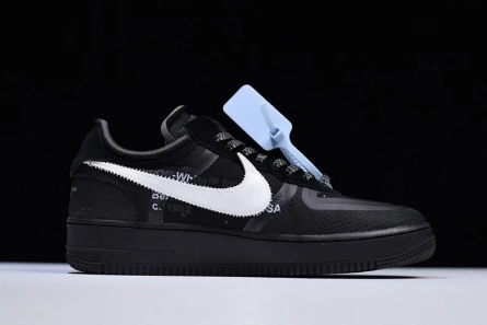 737 Off-White Nike Air Force 1 Black AO4606- Stylish 1978