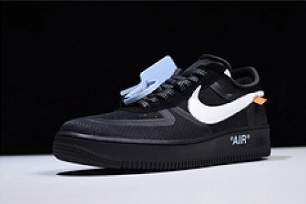 737 Off-White Nike Air Force 1 Black AO4606- Stylish 1978